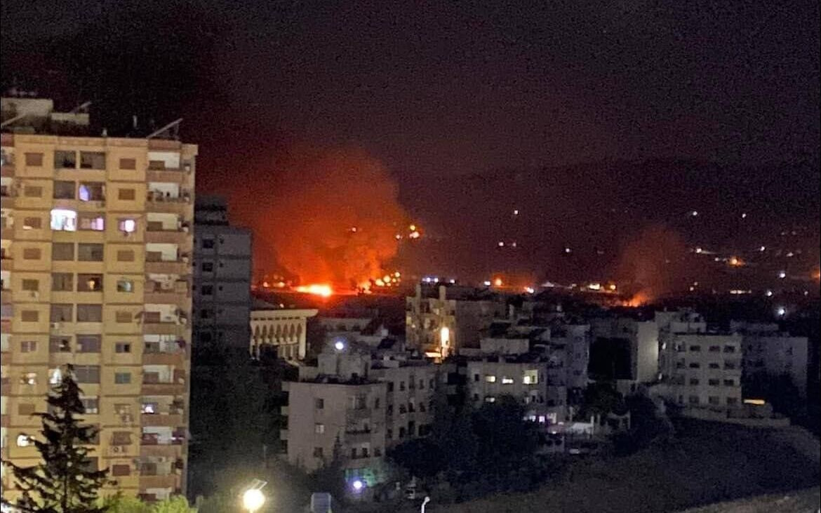 Израиль снова бомбит Дамаск