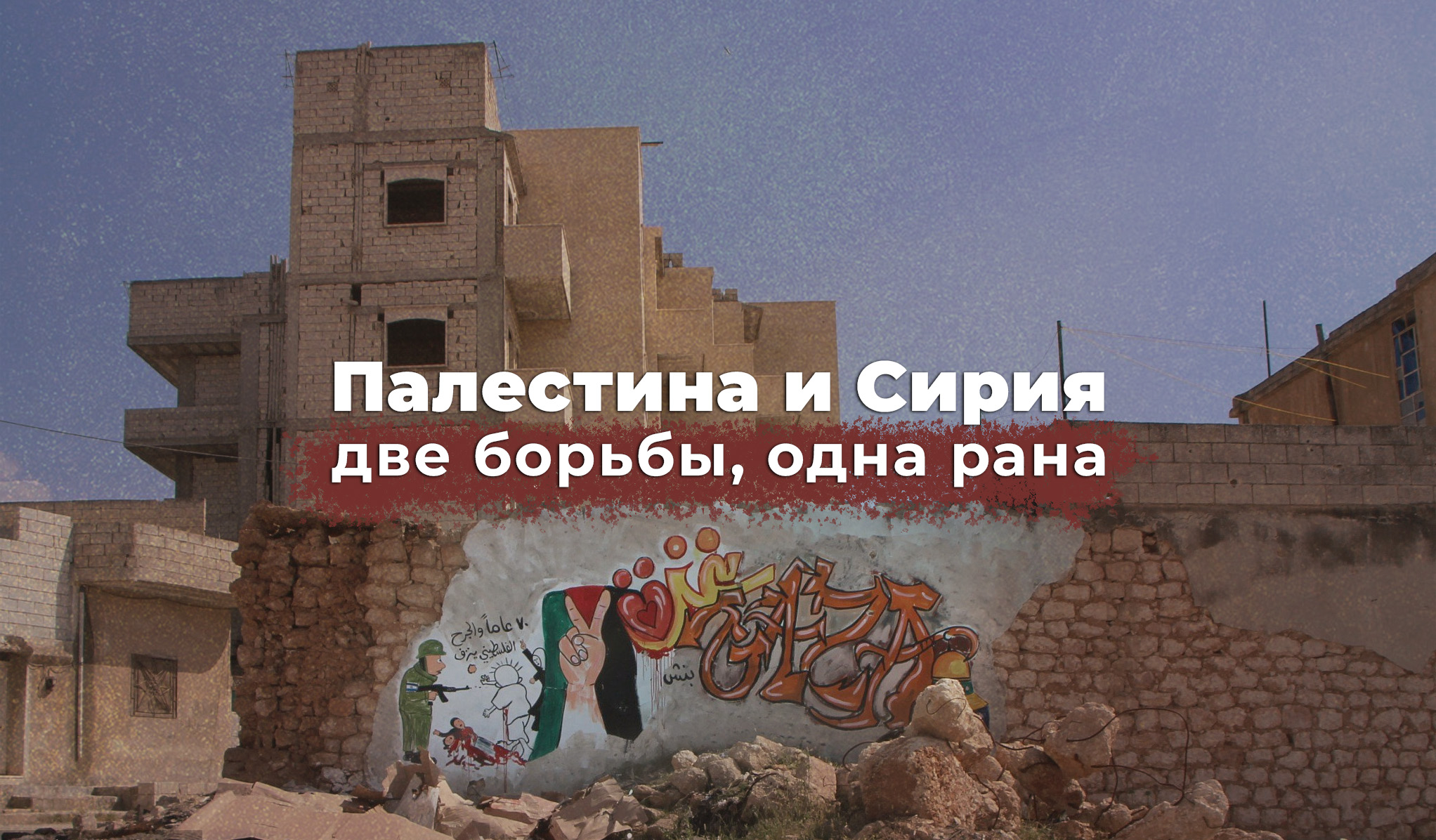 Палестина и Сирия: две борьбы, одна рана