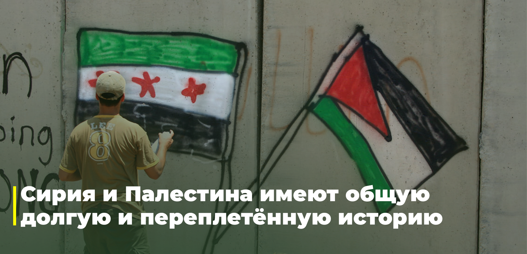 Сложные компаньоны: Сирия и Палестина в борьбе за свою освобождение