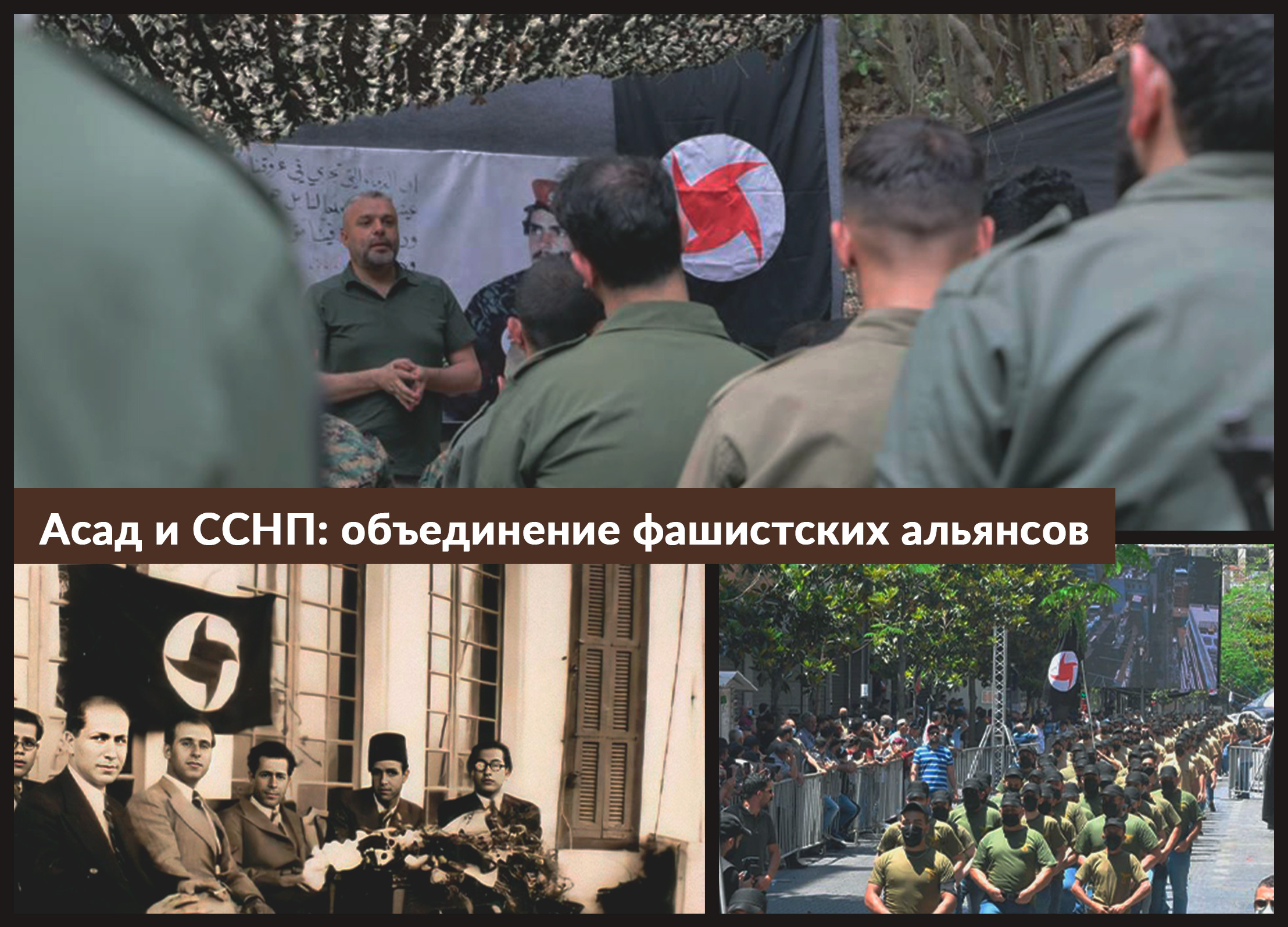 От свастики до пуль: тревожный путь ССНП в сирийской политике