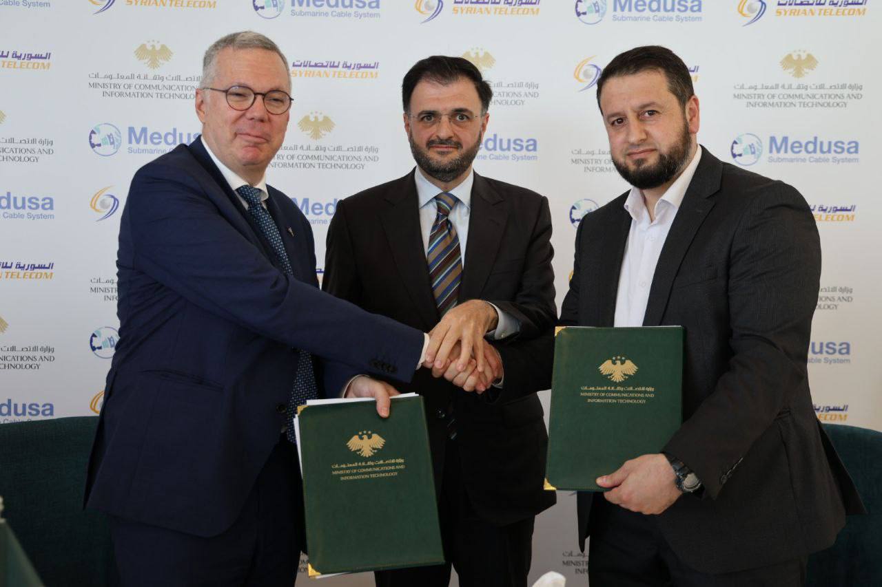 Syria Installs First International Submarine Cable in Tartous