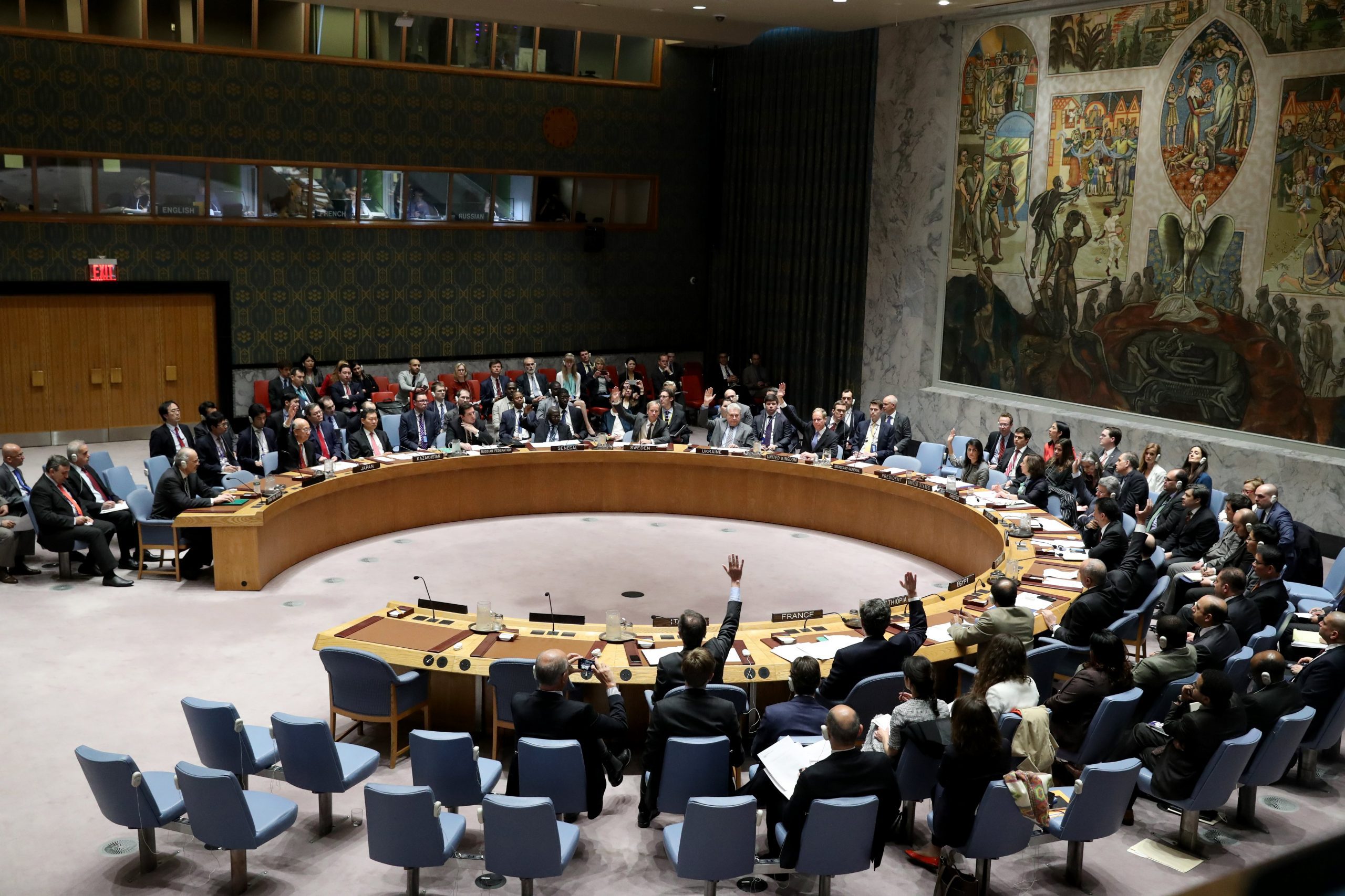 UN Security Council Meets to Address Future of Liberated Syria