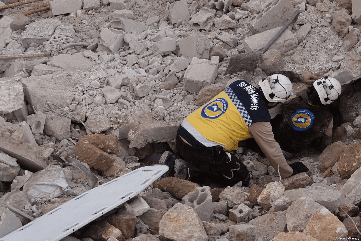 White Helmets Report Statistics of Regime Violations for First Quarter of year