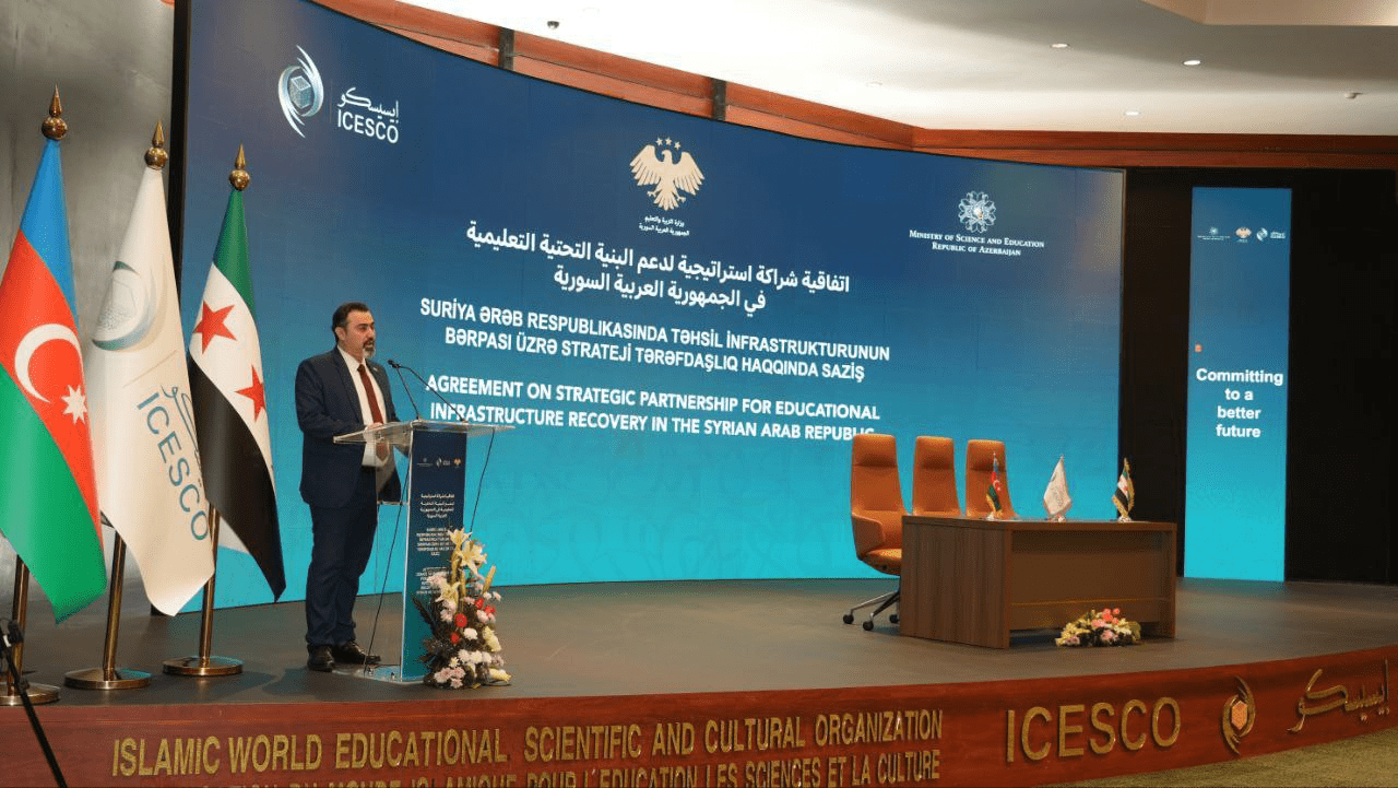 ICESCO and Syrian Government Partner for Educational Infrastructure Recovery