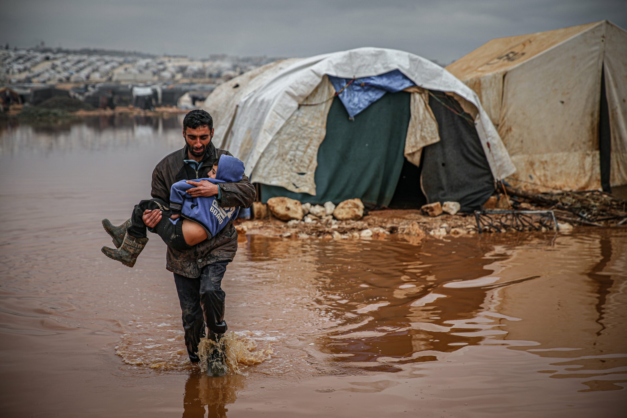 Flooding Ravages IDP Camps in Northern Syria