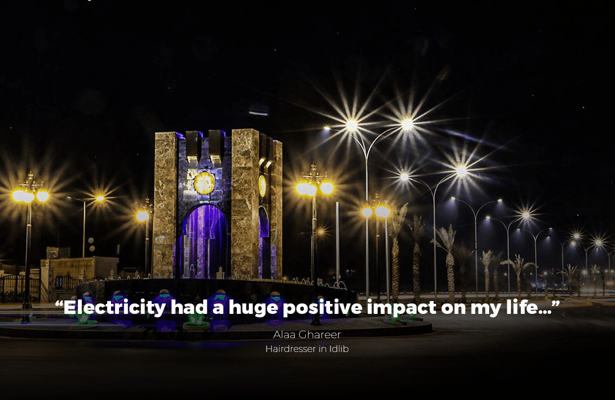 Return of Electricity: Hope for the People of Idlib