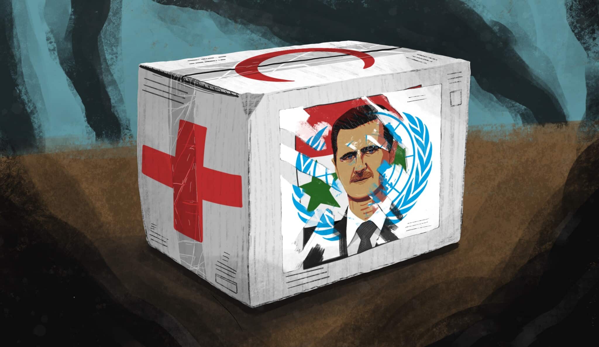 SNHR Report Exposes Systemic Corruption of Assad Regime in the Aid Sector