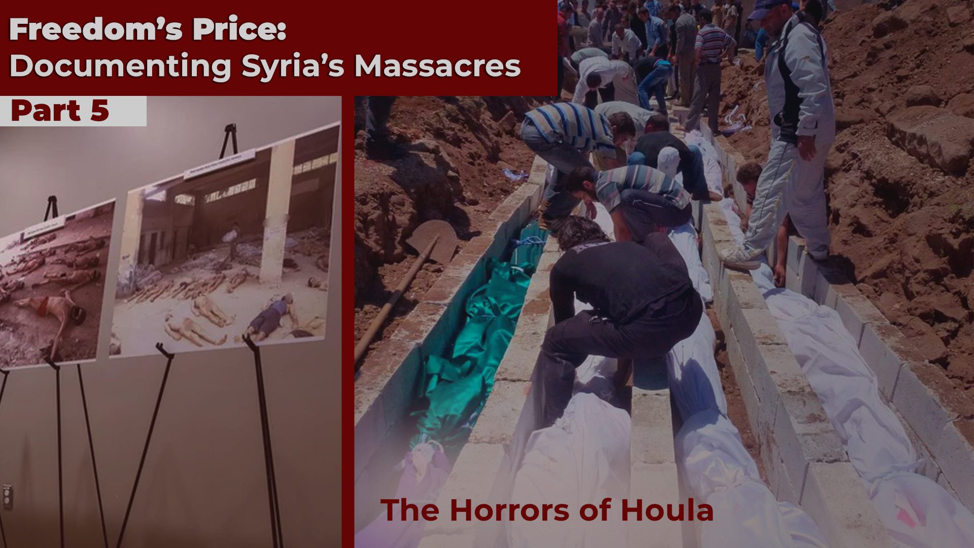 Freedom’s Price: Documenting Syria’s Massacres