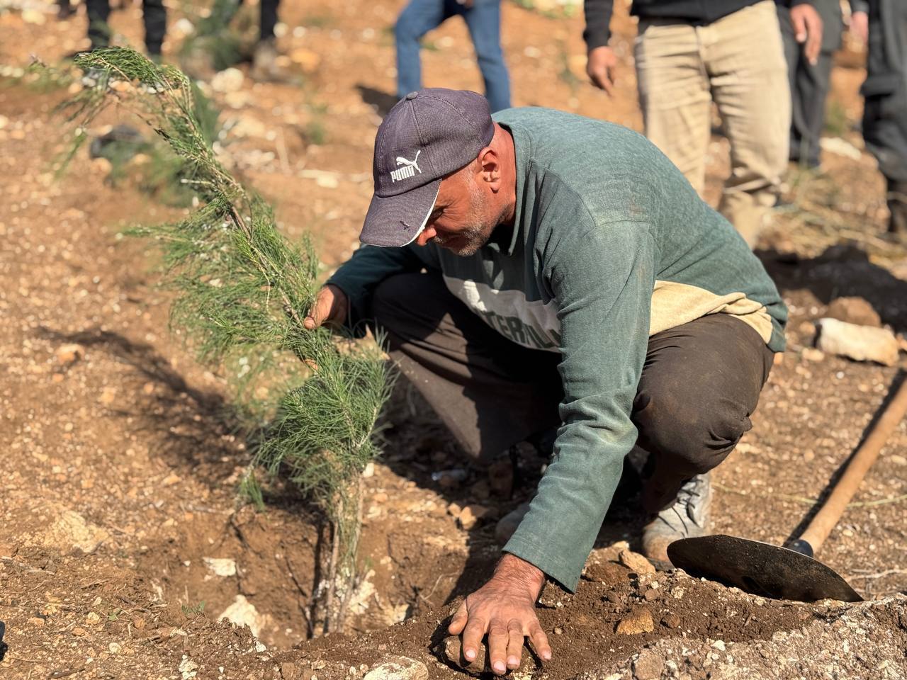 A Campaign to Revive Vegetation in Damascus Countryside