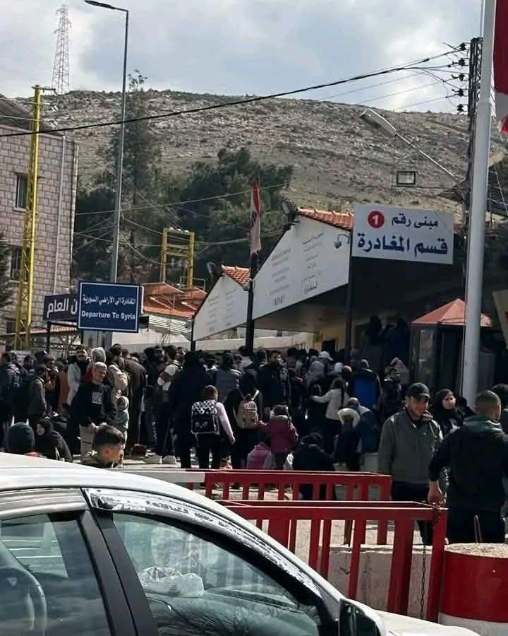Israeli Conflict Prompts Mass Return of Syrians from Lebanon