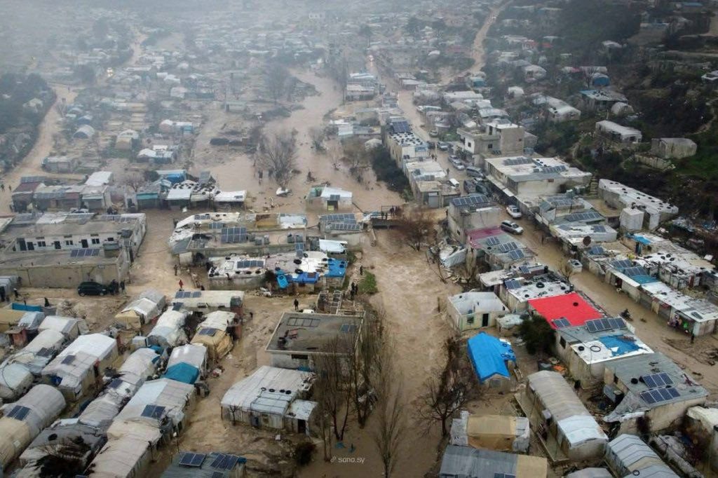 Emergency Response Follows Flash Floods Striking Several Syrian Governorates