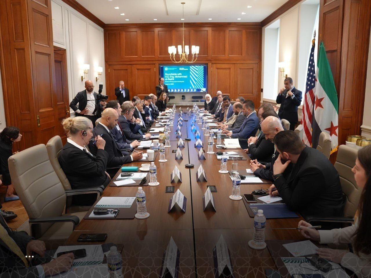 Suriye Enerji Heyeti Washington'da ABD Yatırımının Peşinde
