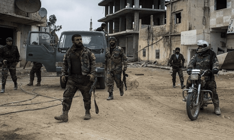 Assad’s Forces Destroy House of Former FSA Leader in Daraa