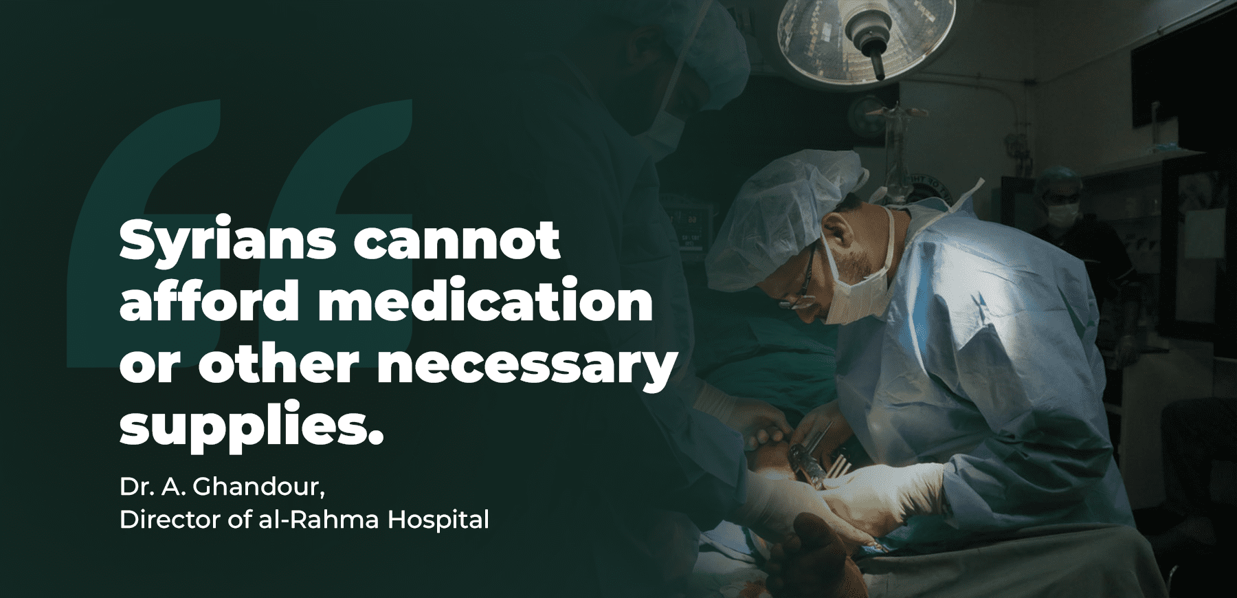 The Dire Impact of Medical Funding Cuts on Northern Syria