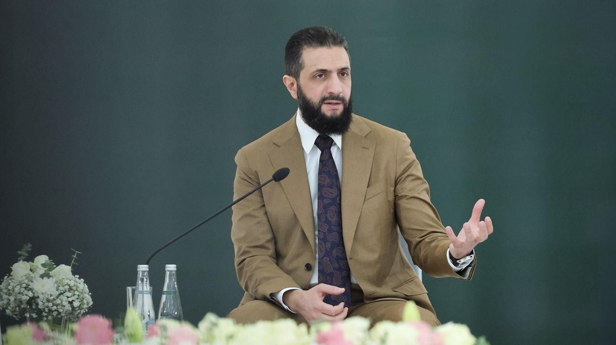 Sharaa Highlights Economic Gains and Stability Push in Eid Address