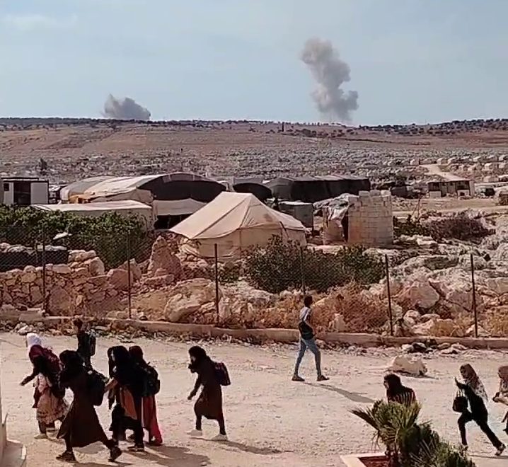 Russian Jets Attack Idlib During UN Visit