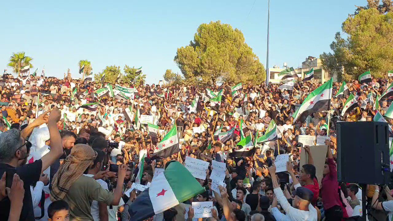 Anti-Assad Demonstrations Spread Across Syria