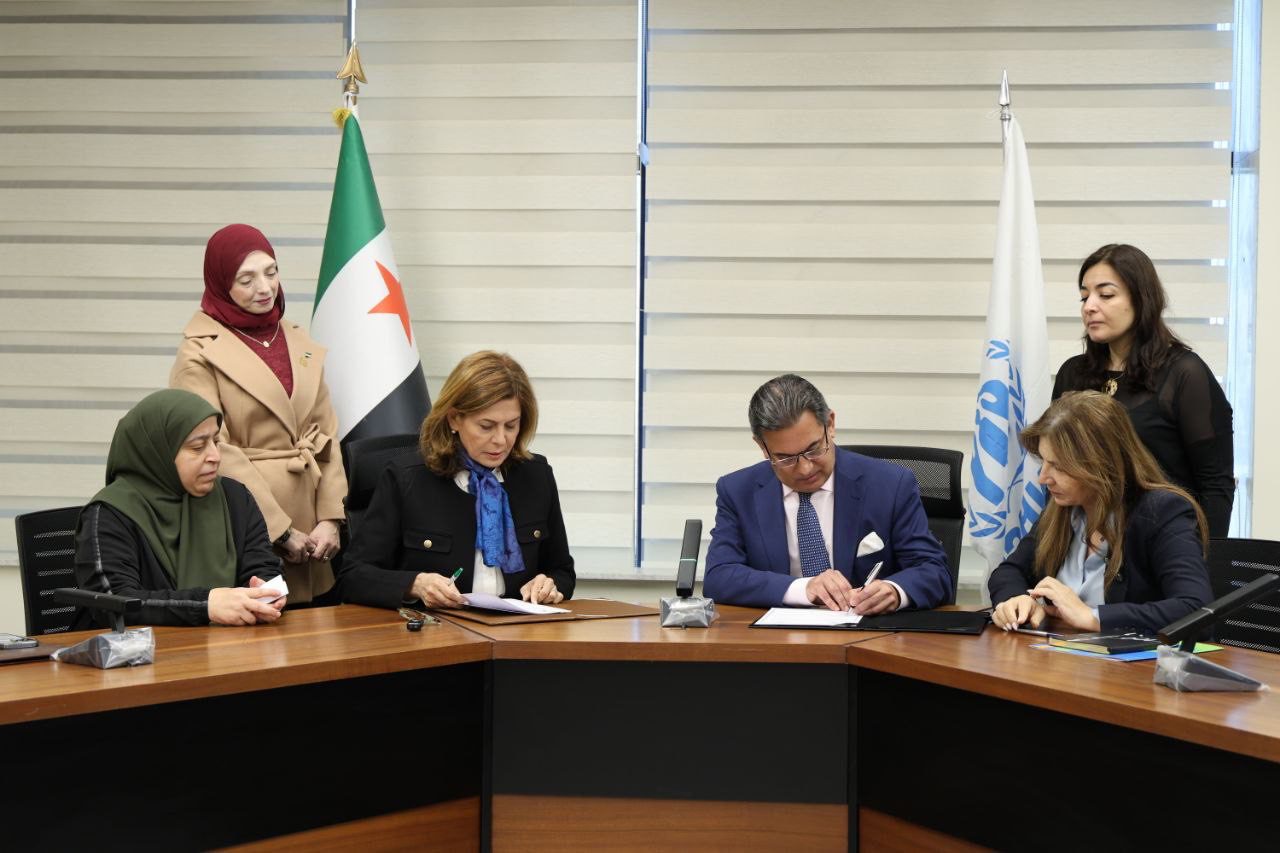 Syria and UNHCR Sign Agreement Supporting Refugees and Displaced Persons