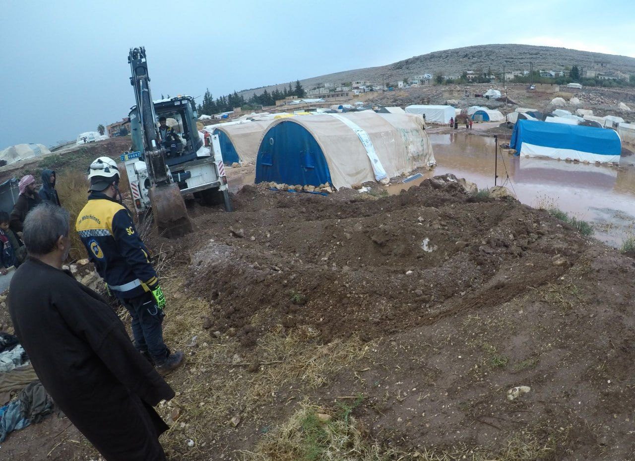 Heavy Winter Rains Compound Syrian Displacement Crisis Amid Soaring Heating Costs