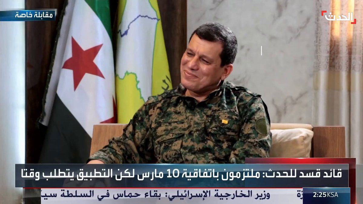 Abdi “Unity” Interview Amid Growing Pressure in Northeast Syria