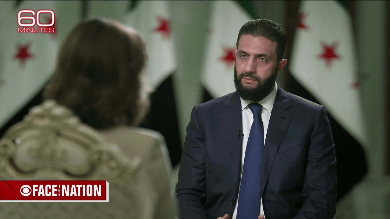 Syrian President Sharaa Speaks Out in CBS Interview