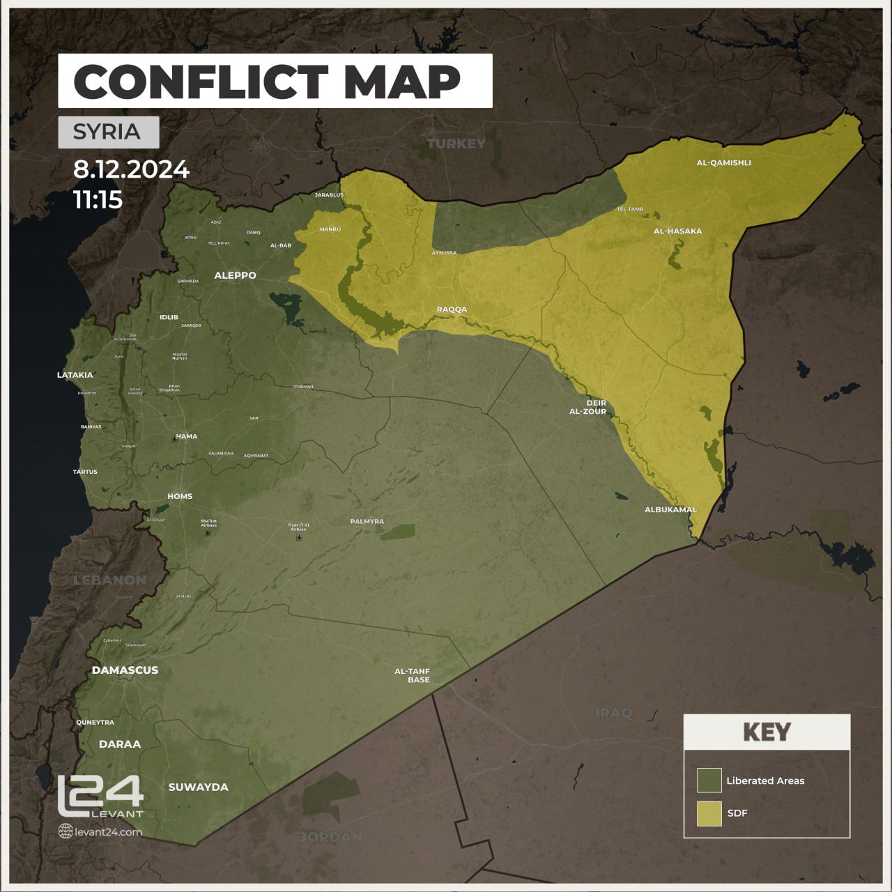 Syria Conflict Map