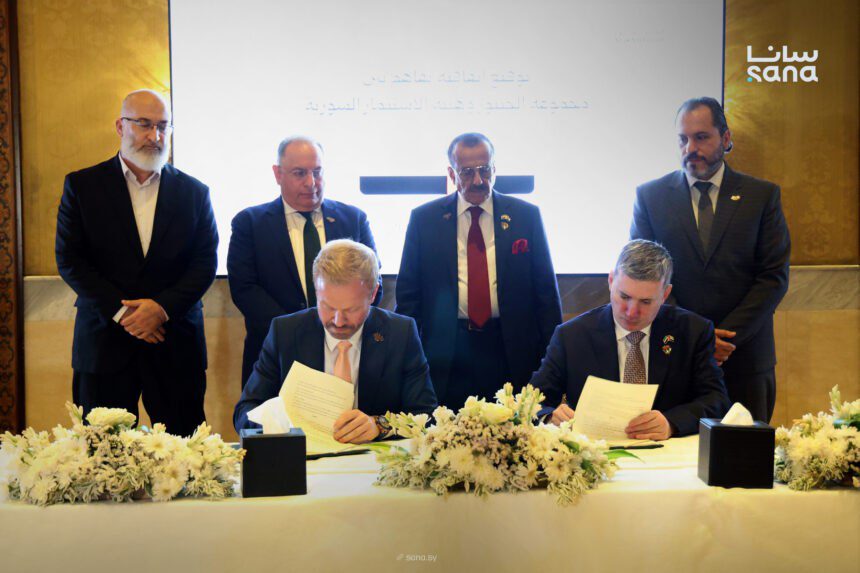 Syrian Investment Authority and Habtoor Group Sign a Cooperation Agreement