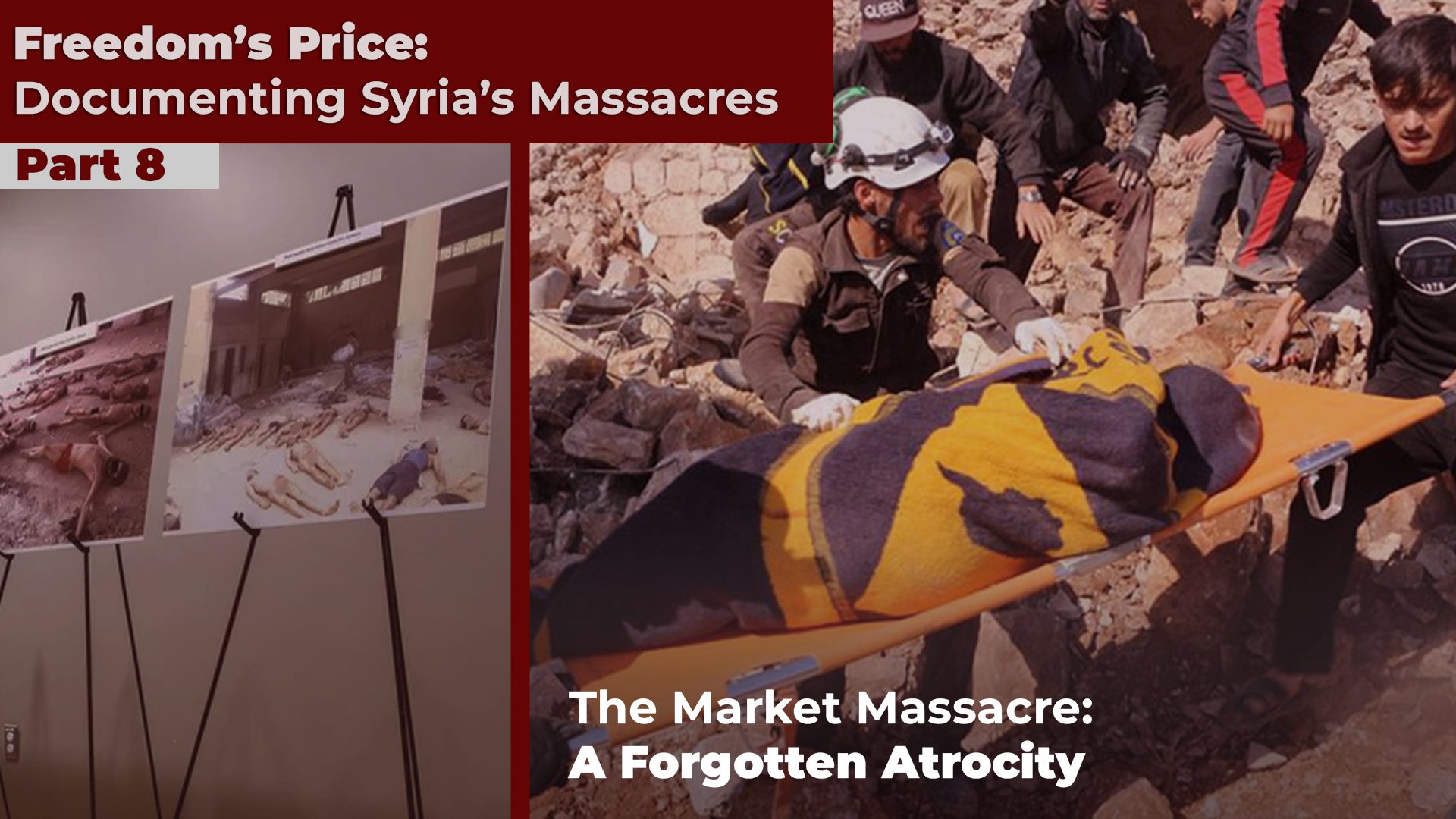 Freedom’s Price: Documenting Syria’s Massacres