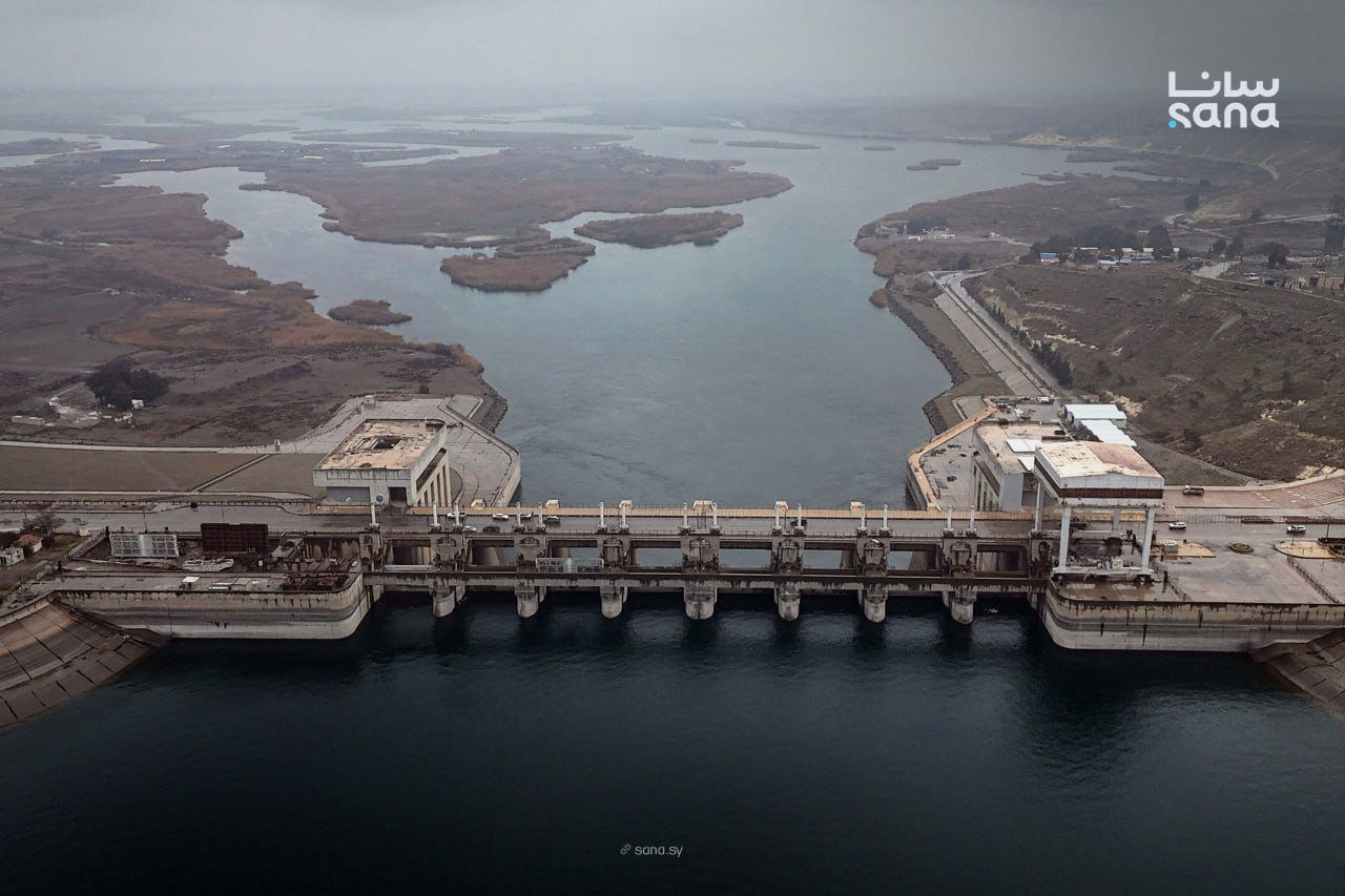 Electricity and Water Return at Liberation of Tabqa Dam