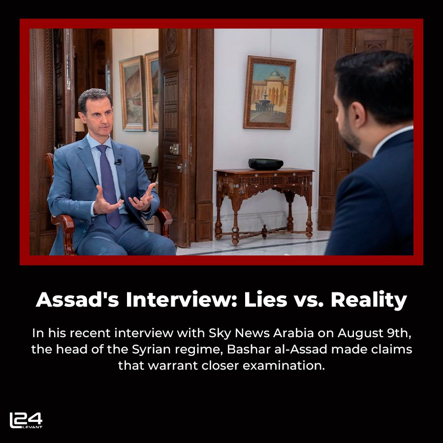Assad’s Interview: Lies vs. Reality