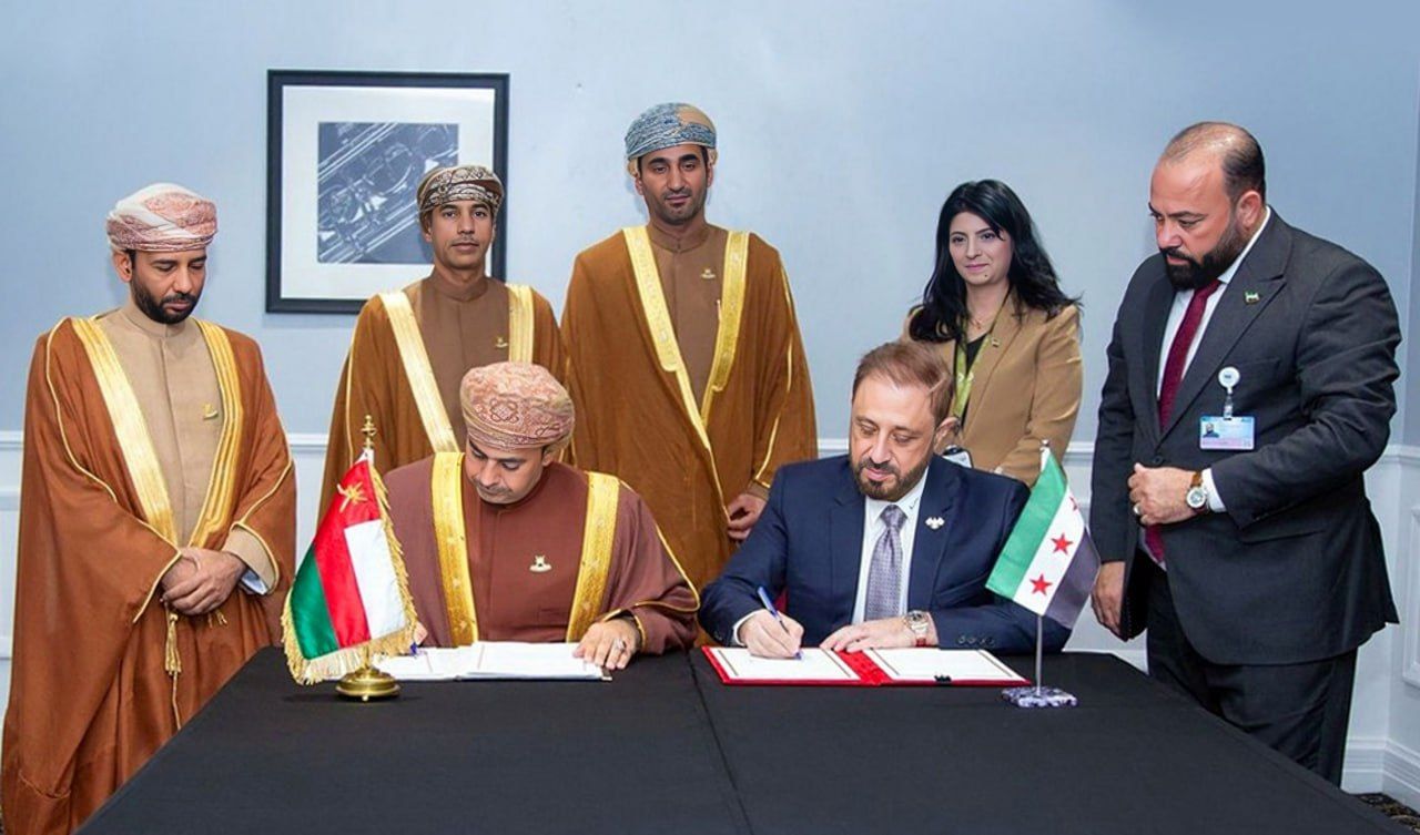 Syria and Oman Sign Air Transport Services Agreement