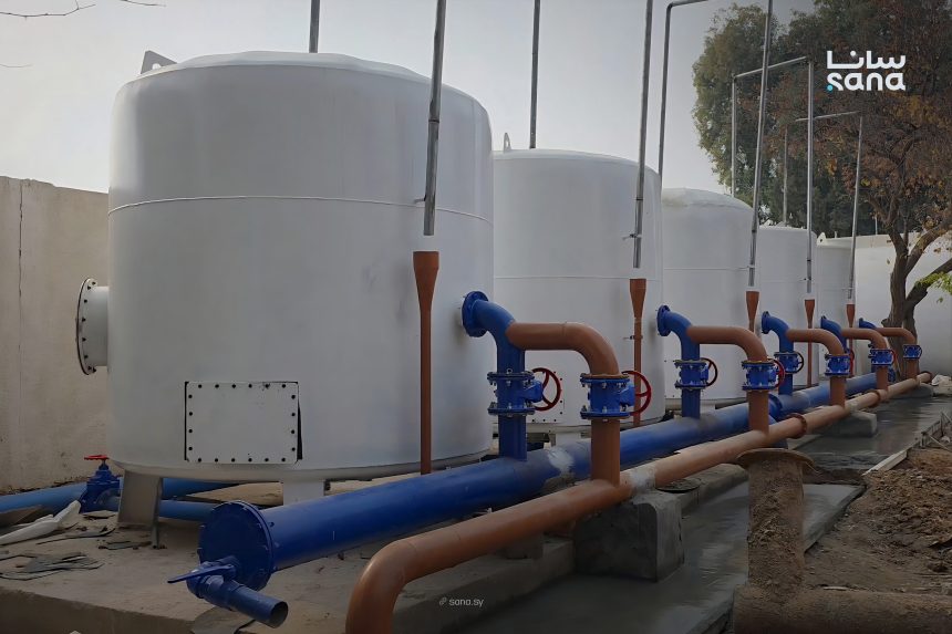 Deir Ezzor Water Stations Rehabilitated to Restore Safe Drinking Water
