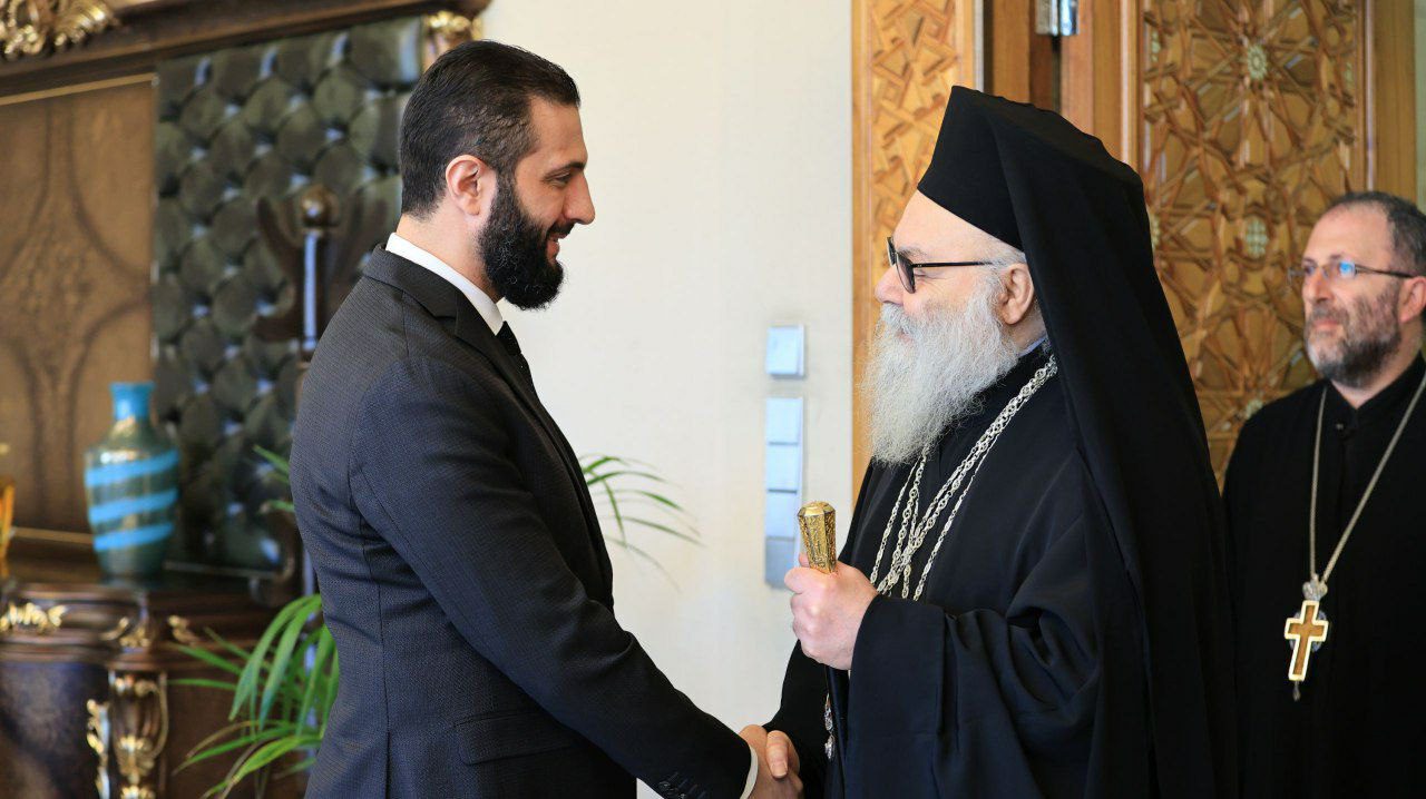 Syrian President and Patriarch John X Meeting Emphasizes Unity