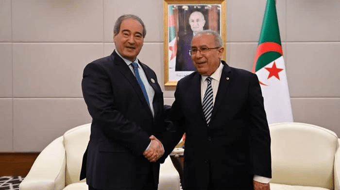 Syrian Diplomat States Reason for Algeria Raising Regime Flag