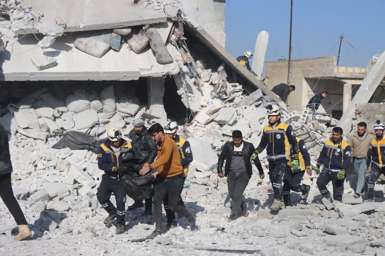 Assad Regime and Russian Strikes Kill 20 Civilians in Northwestern Syria