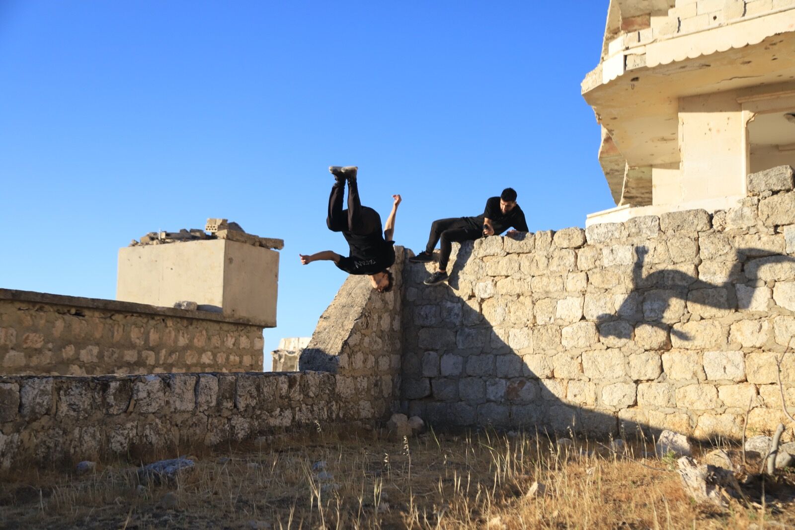 Parkour Gains Momentum in Idlib