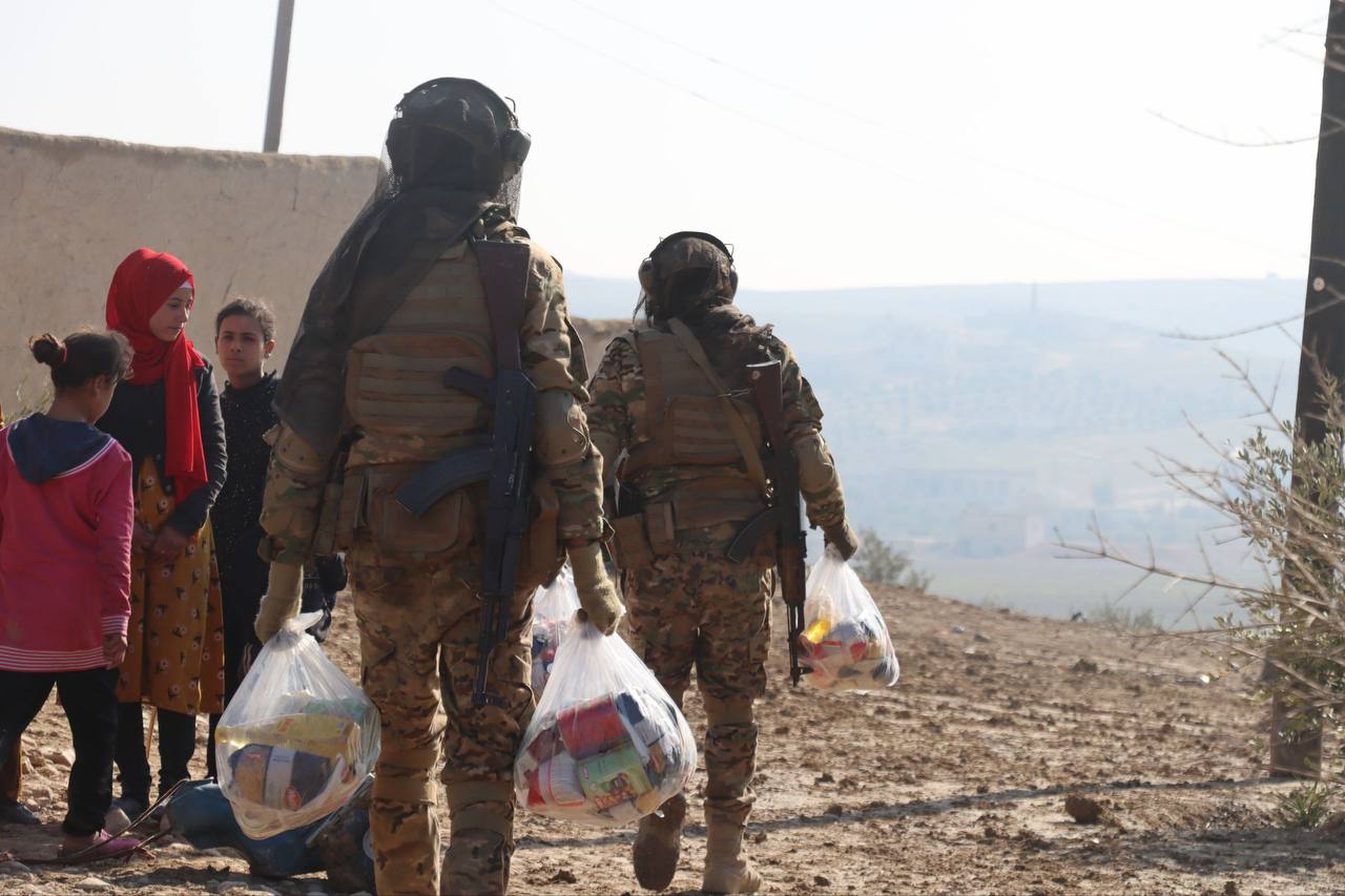 Syrian Defense Ministry Showcases Civil Efforts
