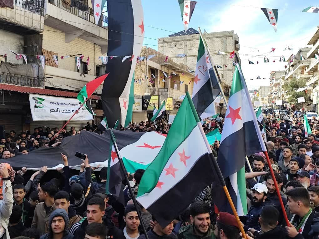 Thousands Commemorate the 13th Anniversary of the Syrian Revolution in Northern Syria and Beyond