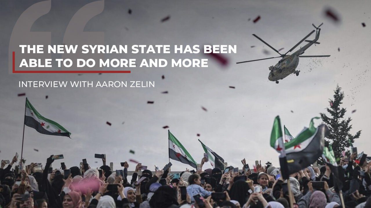 Rebuilding Syria: Aaron Zelin on Governance, Inclusion, &amp; Security