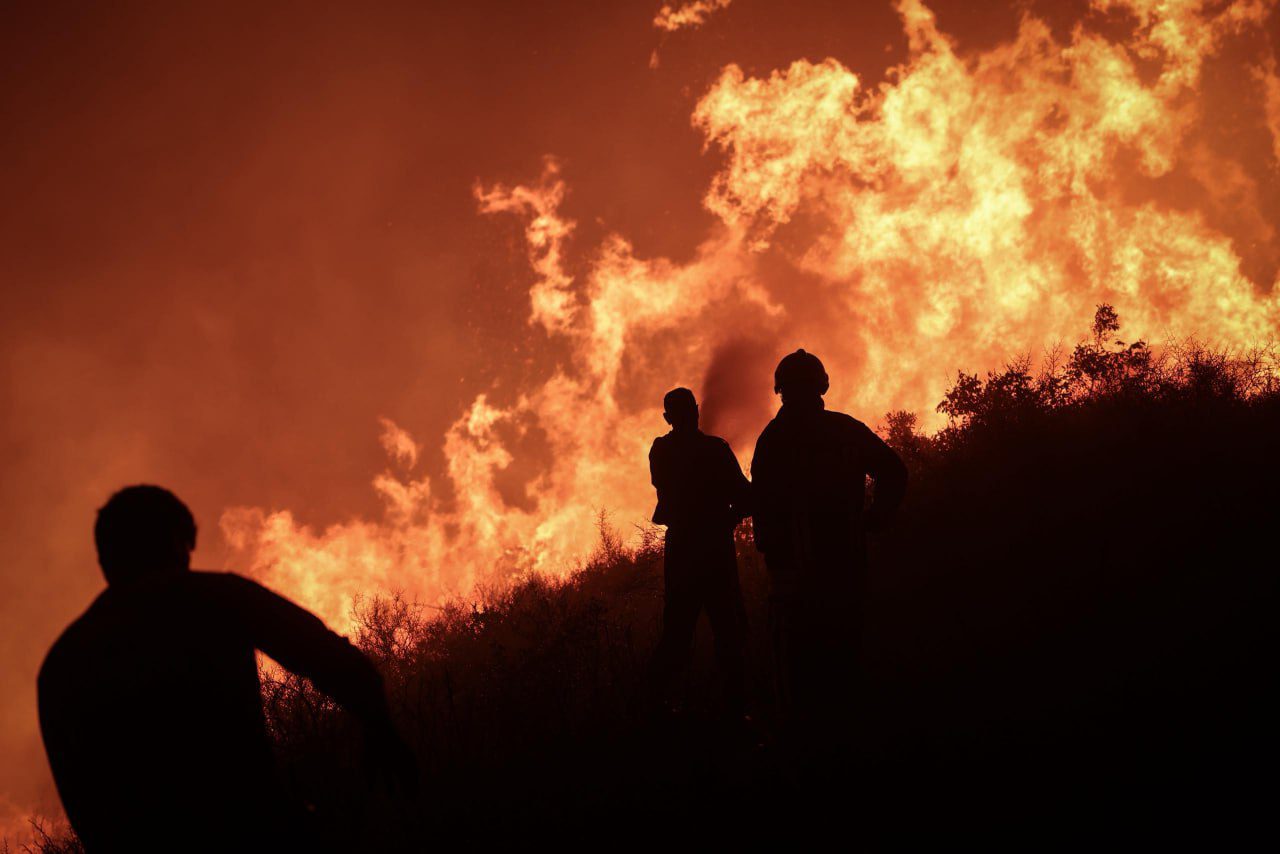 Fires Ravage Syria’s Latakia Countryside for Eighth Day