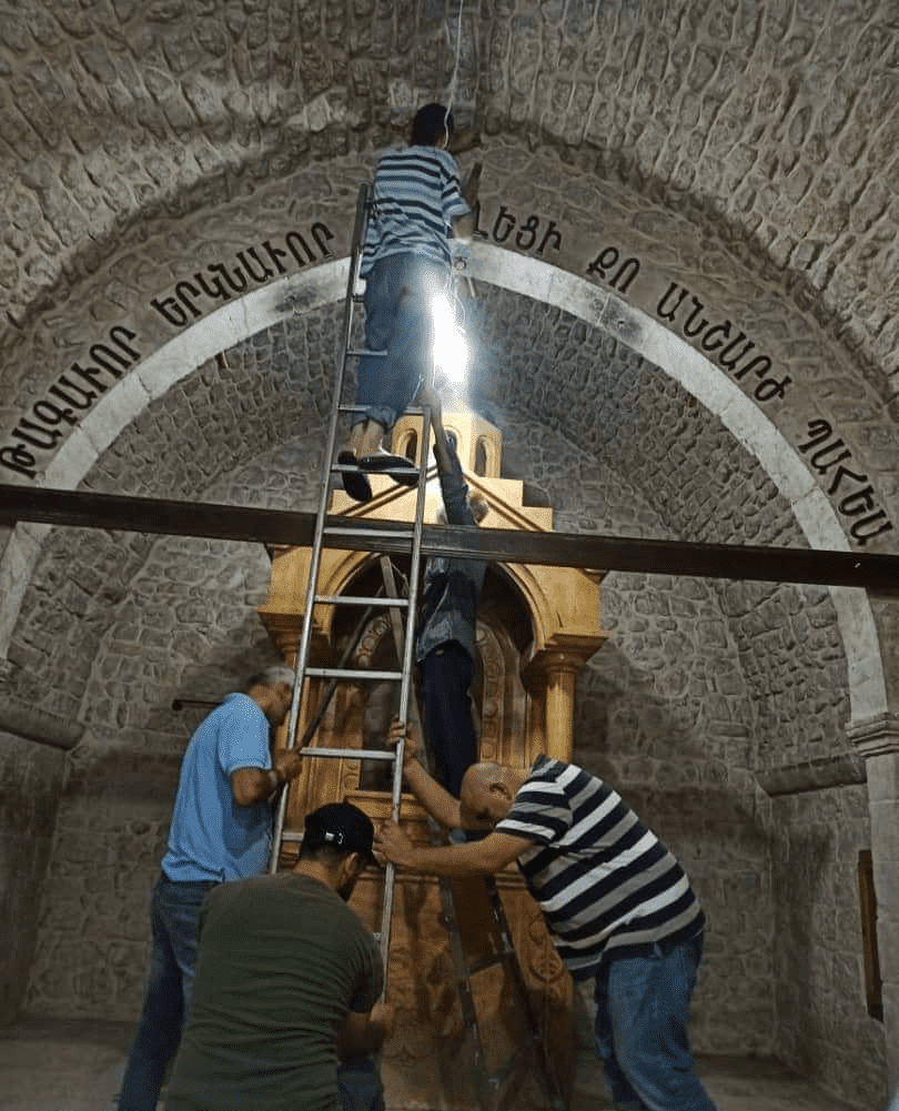 Idlib Christians Celebrate Saint Anna’s Day after 10 Years