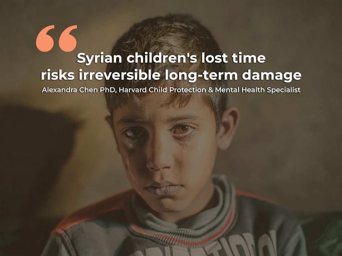 Scarred Psyches: The Tragedy of Prolonged Trauma in Syria