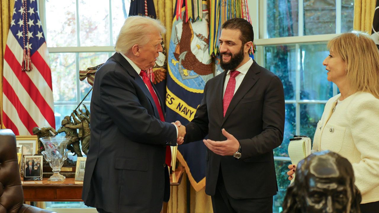 Sharaa Meets Trump at White House Amid Strengthening Damascus-Washington Ties