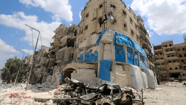 Syrians Protest While MSF Calls for Urgent Need for Supplies