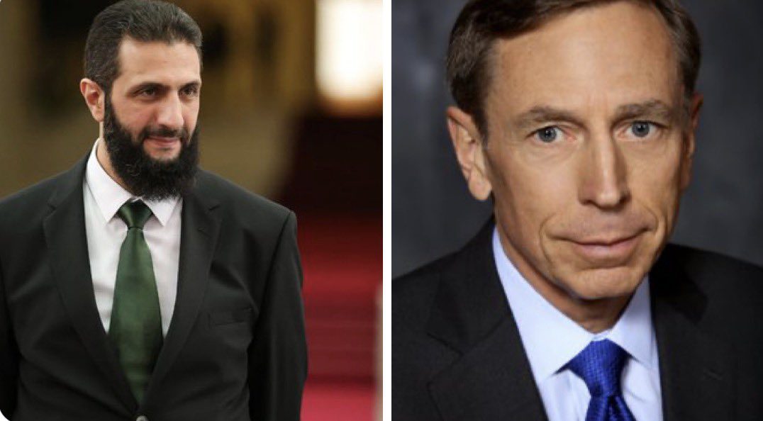 From Battlefield to Summit Stage: Sharaa and Petraeus to Meet