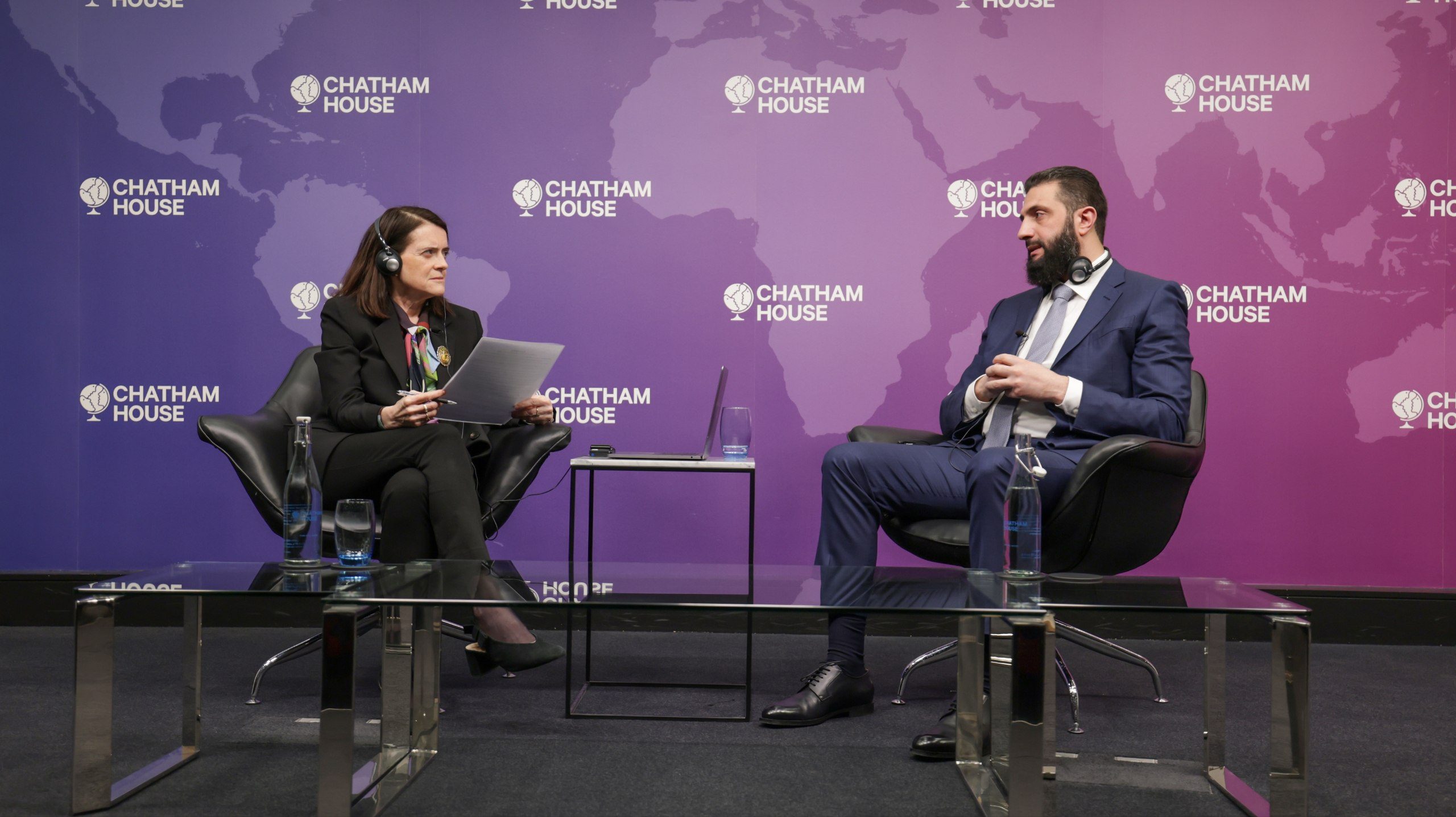 President Sharaa Maps Syria’s Future at London’s Chatham House