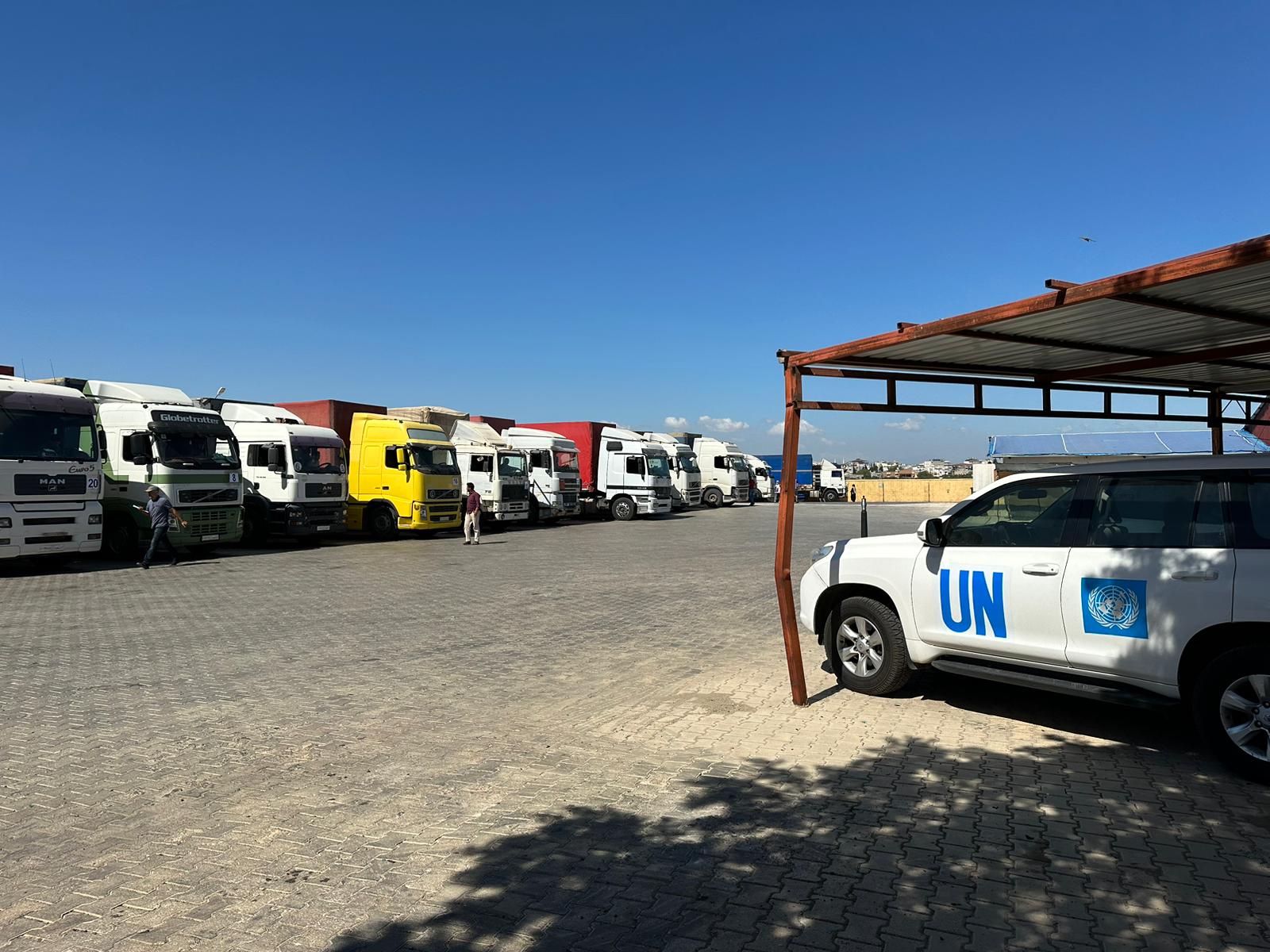 UN and HAC Collaborate to Enhance Humanitarian Aid Distribution in Northern Syria