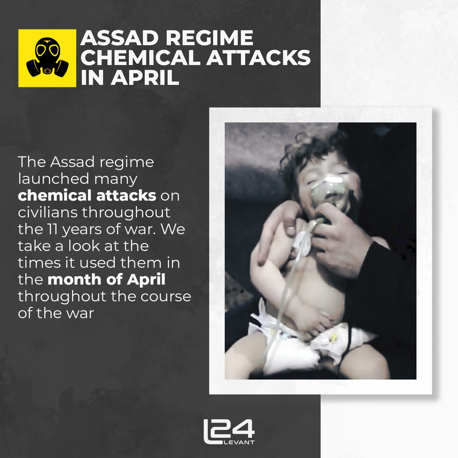Assad Regime Chemical Attacks in April
